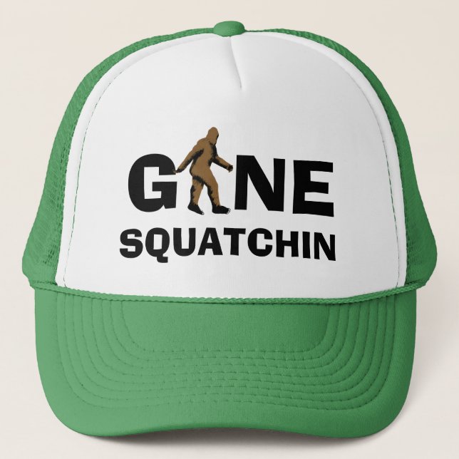Camionero Gorra ido de Squatchin (Anverso)