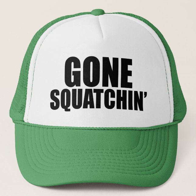 Camionero Gorra ido de Squatchin (Anverso)