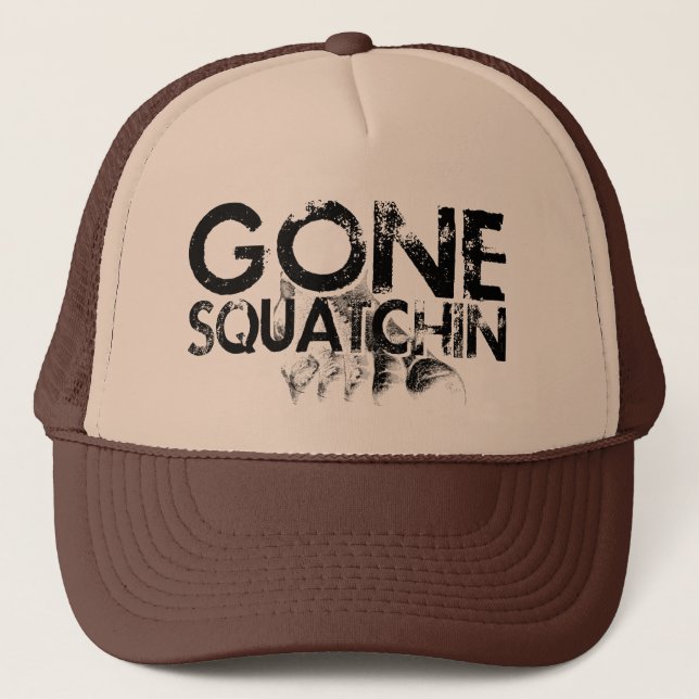 Camionero Gorra ido de Squatchin (Anverso)
