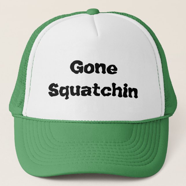 Camionero Gorra ido de Squatchin (Anverso)