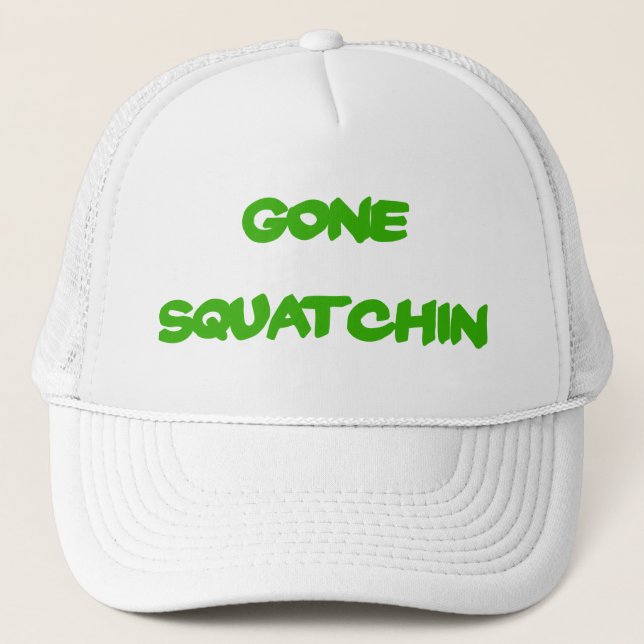 Camionero Gorra ido de Squatchin (Anverso)