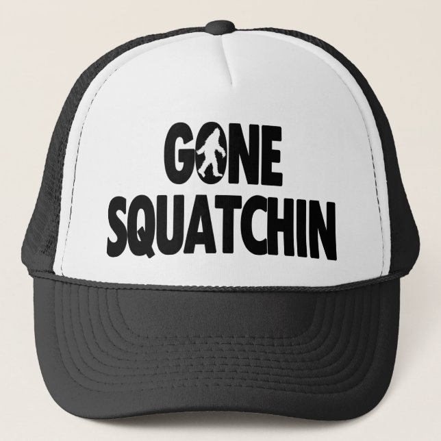 Camionero Gorra ido de Squatchin (Anverso)