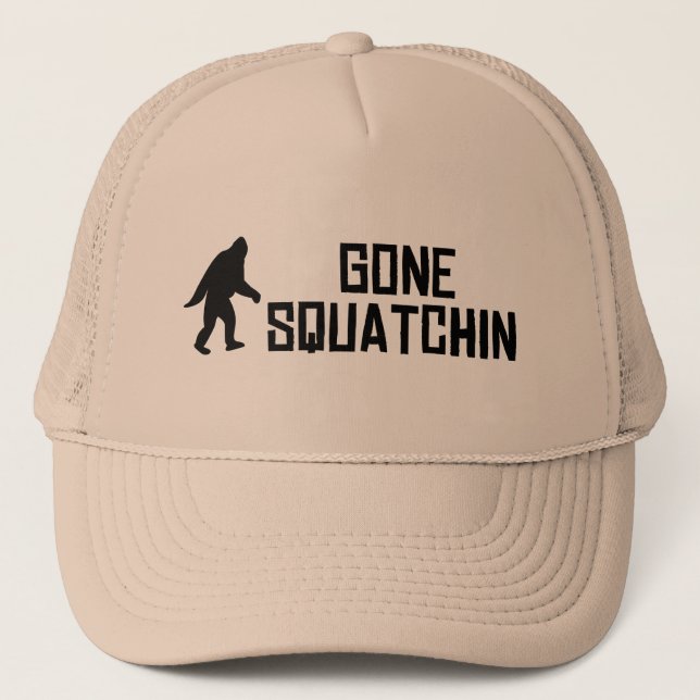 Camionero Gorra ido de Squatchin (Anverso)