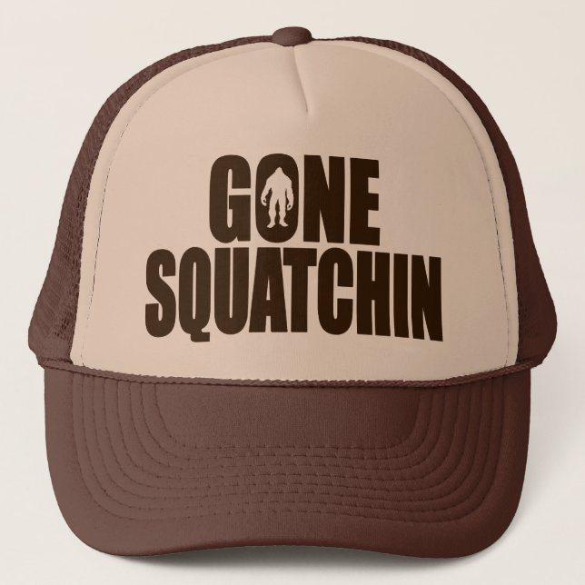 Camionero Gorra IDO del SQUATCHIN de Bobo original y (Anverso)
