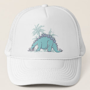 Camionero Gorra ilustrado Stegosaurus del dinosaurio de los