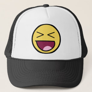 Camionero Gorra impresionante feliz de la cara