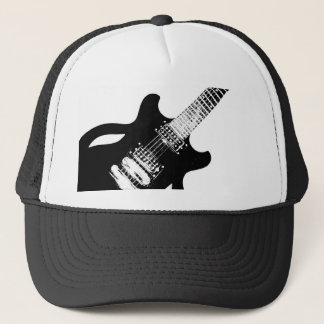 Camionero Gorra inclinado de la guitarra