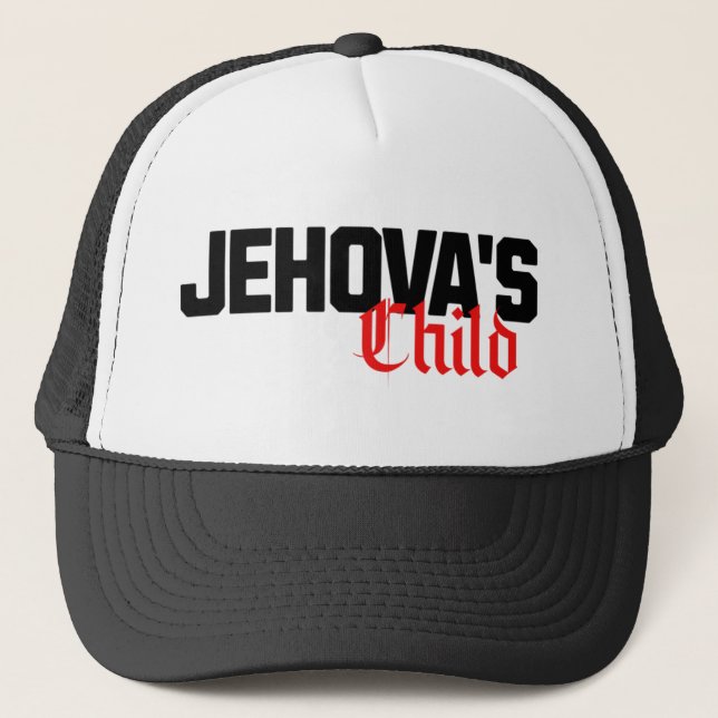 Camionero Gorra infantil de Jehová (Anverso)