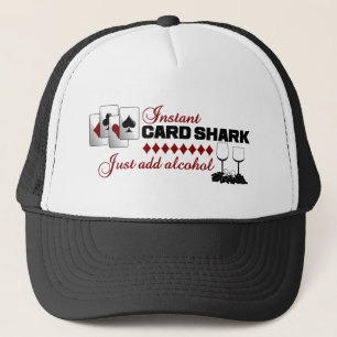 Camionero Gorra instantáneo de tiburón de tarjeta
