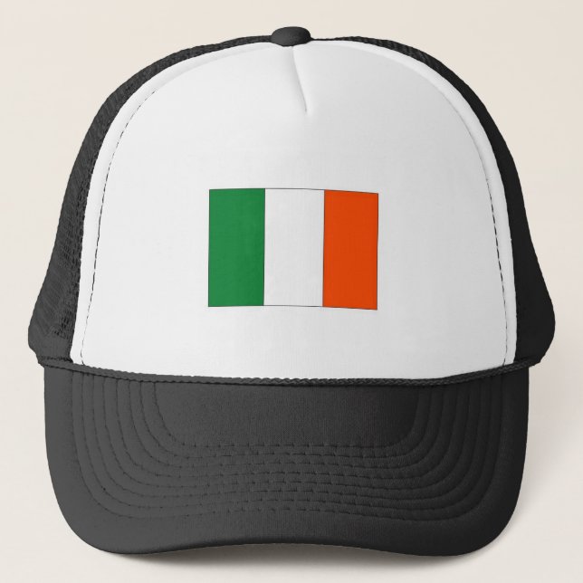 Camionero Gorra IRLANDÉS de la BANDERA (Anverso)