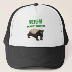 Camionero Gorra irlandés del tejón de miel