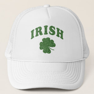 Camionero Gorra irlandés Shamrock irlandés con estilo de cos