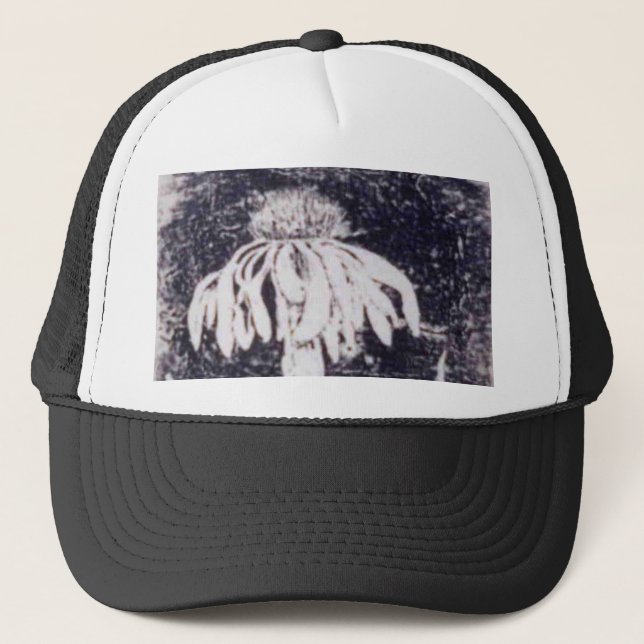 Camionero Gorra Jardín de Flores (Anverso)