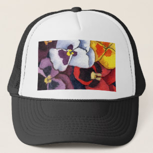 Camionero Gorra Jardín de Flores