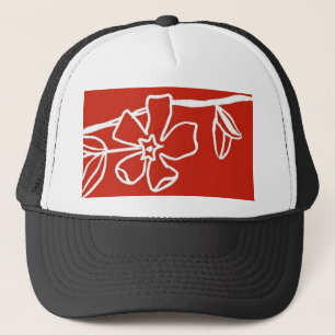 Camionero Gorra Jardín de Flores