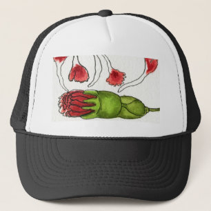 Camionero Gorra Jardín de Flores