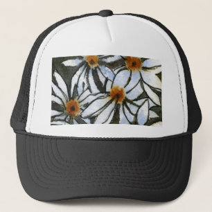 Camionero Gorra Jardín de Flores