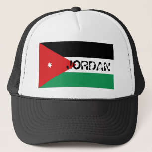 Camionero Gorra jordano del recuerdo de la bandera de