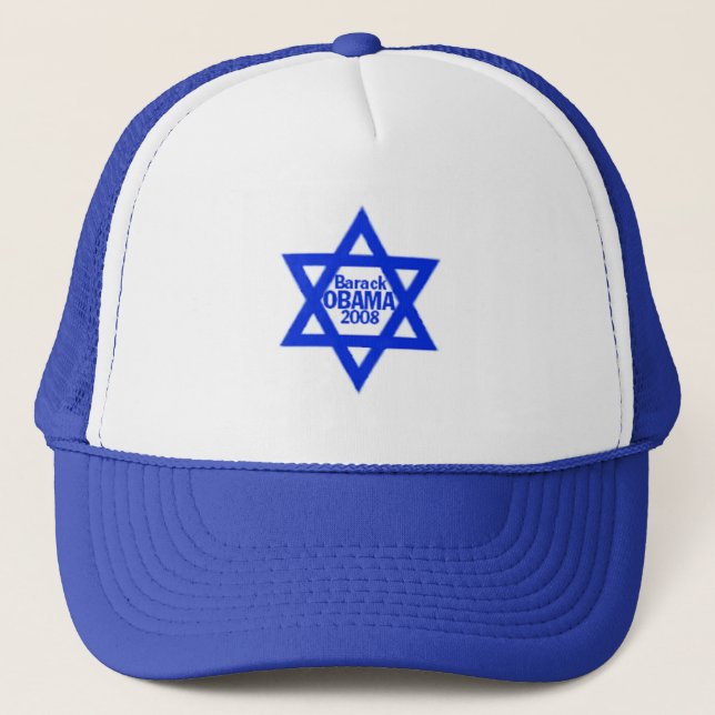 Camionero Gorra JUDÍO de Obama (Anverso)