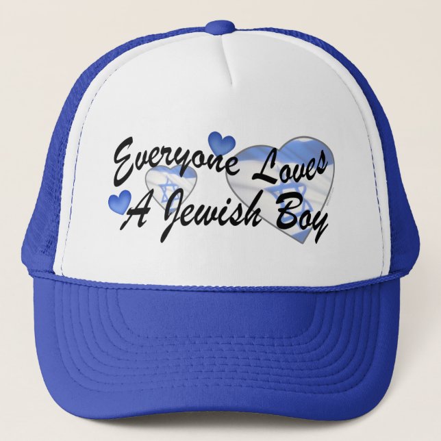 Camionero Gorra judío del muchacho de los amores (Anverso)