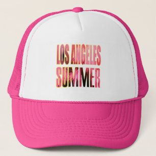 Camionero gorra "La carta de verano de Los Ángeles roja"