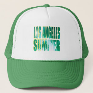Camionero gorra "La carta de verano de Los Ángeles verde"