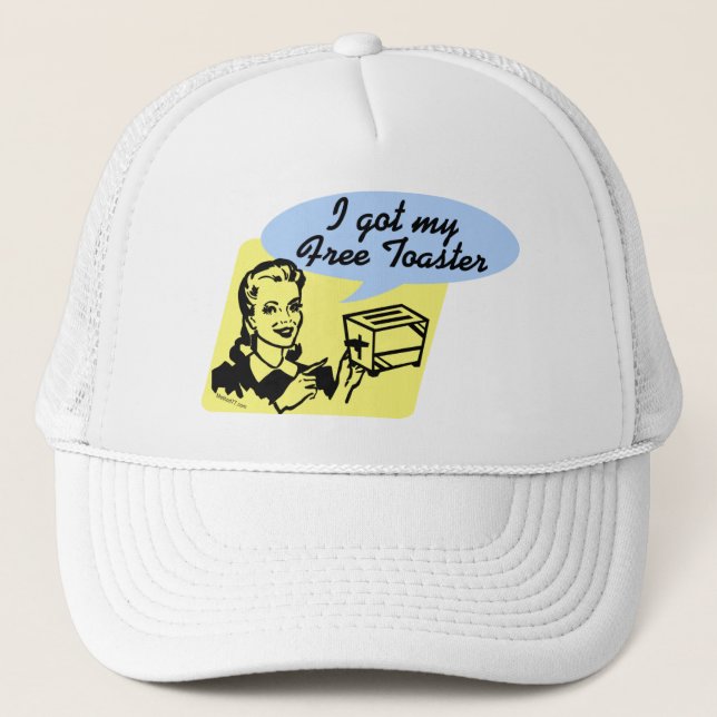 Camionero Gorra libre de la tostadora (Anverso)