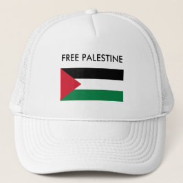 CAMIONERO GORRA LIBRE DE PALESTINA LIMPIO