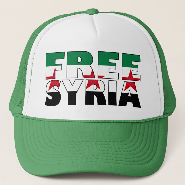 Camionero Gorra libre de Siria (Anverso)