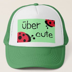 Camionero gorra lindo de las mariquitas del uber