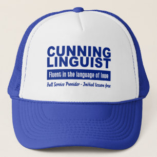 Camionero Gorra Lingüista de ciruela - elegir color