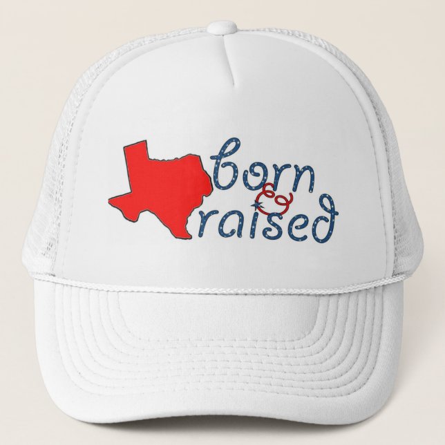 Camionero Gorra llevado y aumentado de TX (Anverso)