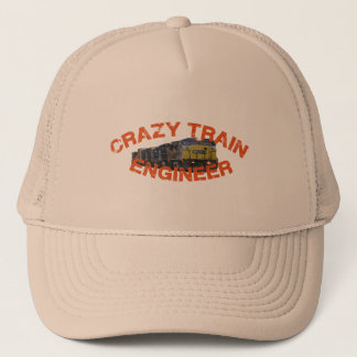Camionero Gorra loco del ingeniero del tren de CSX