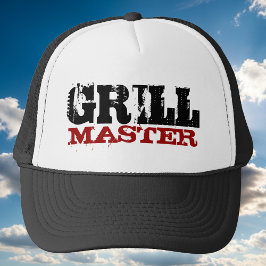 Camionero Gorra maestro de parrilladas