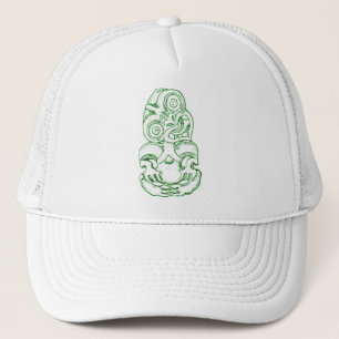 Camionero Gorra maorí del bosquejo de Hei-Tiki