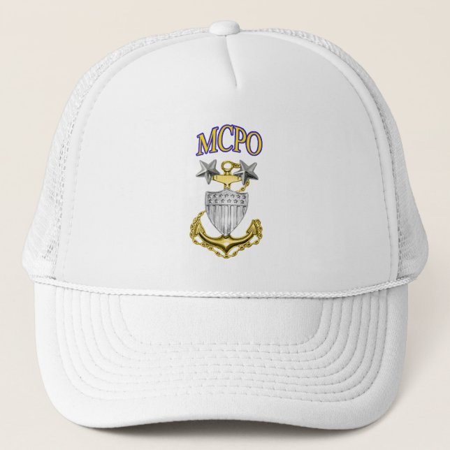 Camionero Gorra MCPO de la Guardia Costera de Estados Unidos (Anverso)