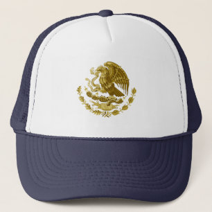 Camionero Gorra mexicano del escudo de armas
