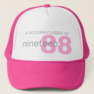 Camionero Gorra moderna clásica de edad / año de nacimiento