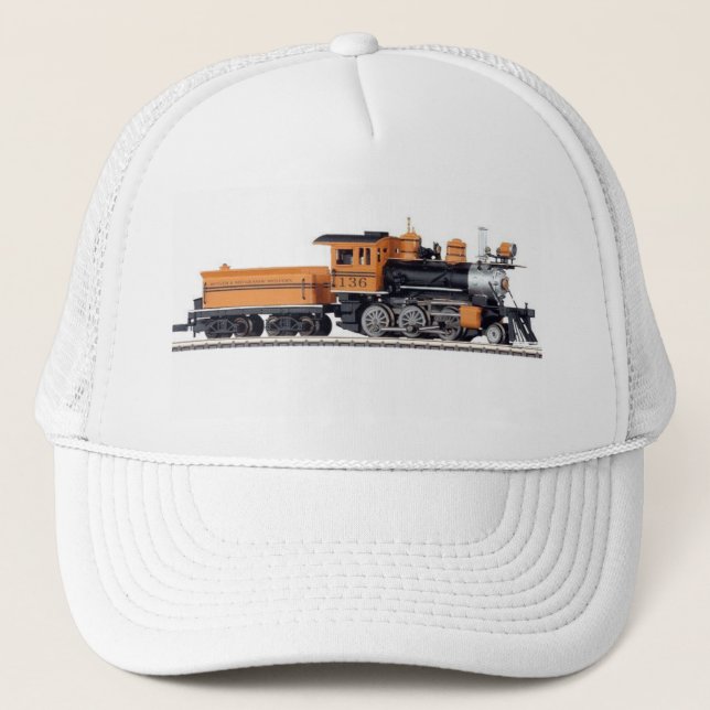 Camionero Gorra Mogul de Locomotora de Vapor (Anverso)