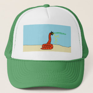Camionero Gorra mongol del gusano de la muerte