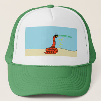 Camionero Gorra mongol del gusano de la muerte
