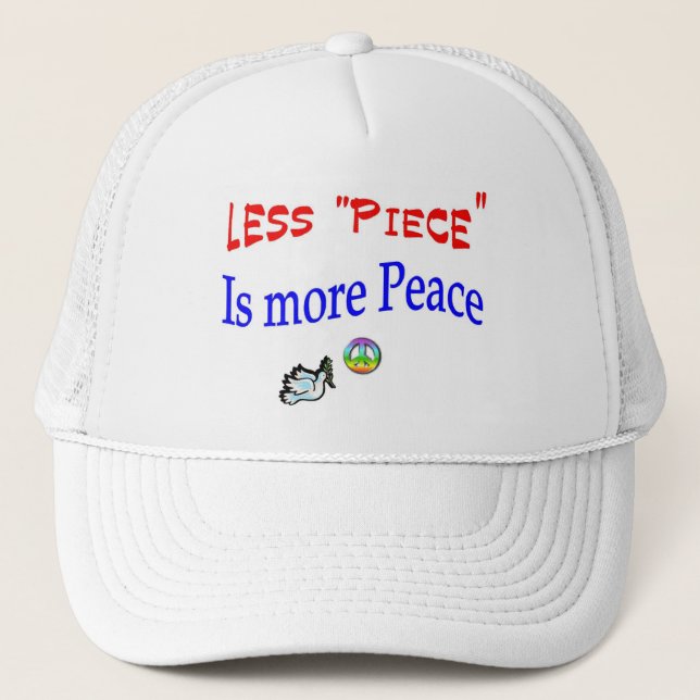 Camionero Gorra Mundial de la Paz (Anverso)