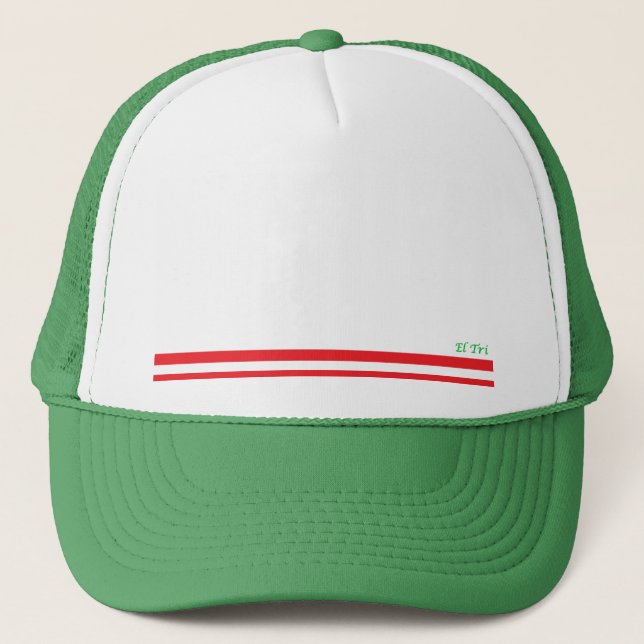 Camionero Gorra nacional del equipo de fútbol de México (Anverso)