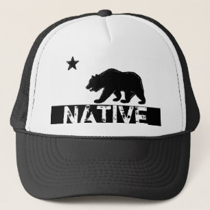 Camionero Gorra nativo del símbolo de la bandera del estado