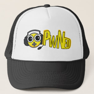 Camionero Gorra negro de EEKit del VIDEOJUGADOR de PwNED