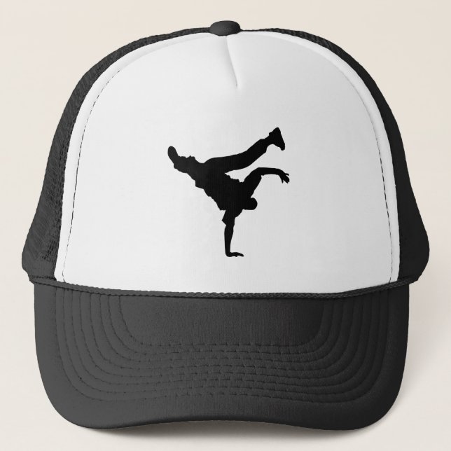 Camionero Gorra negro de la actitud 1 de BBOY (Anverso)