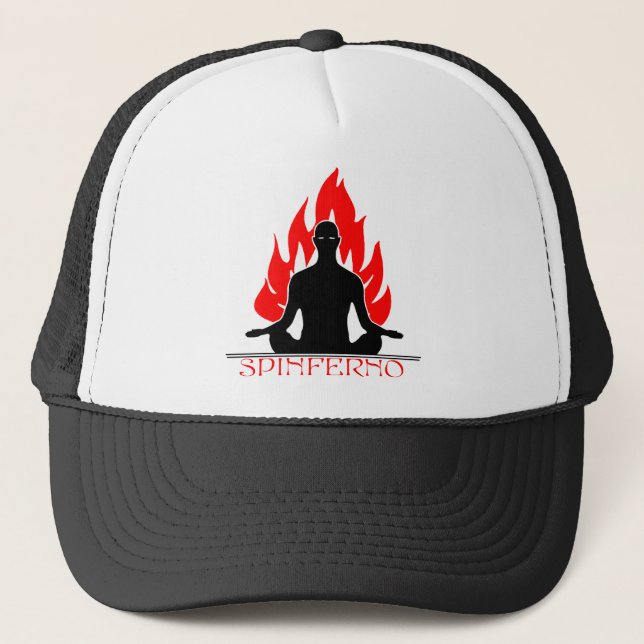 Camionero Gorra negro de Spinferno Buda (Anverso)