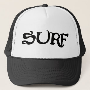 Camionero Gorra negro de Surf