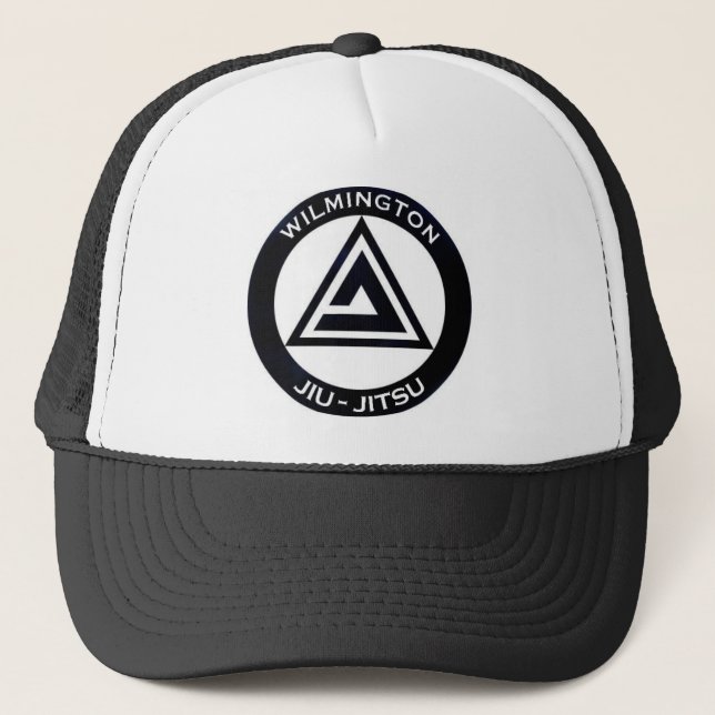 Camionero Gorra negro de WJJ (Anverso)