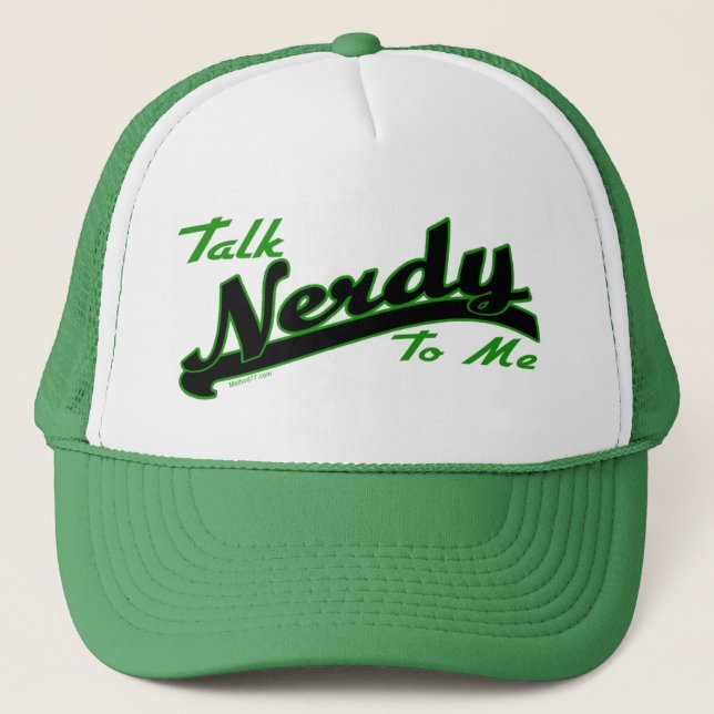 Camionero Gorra Nerdy de la charla (Anverso)
